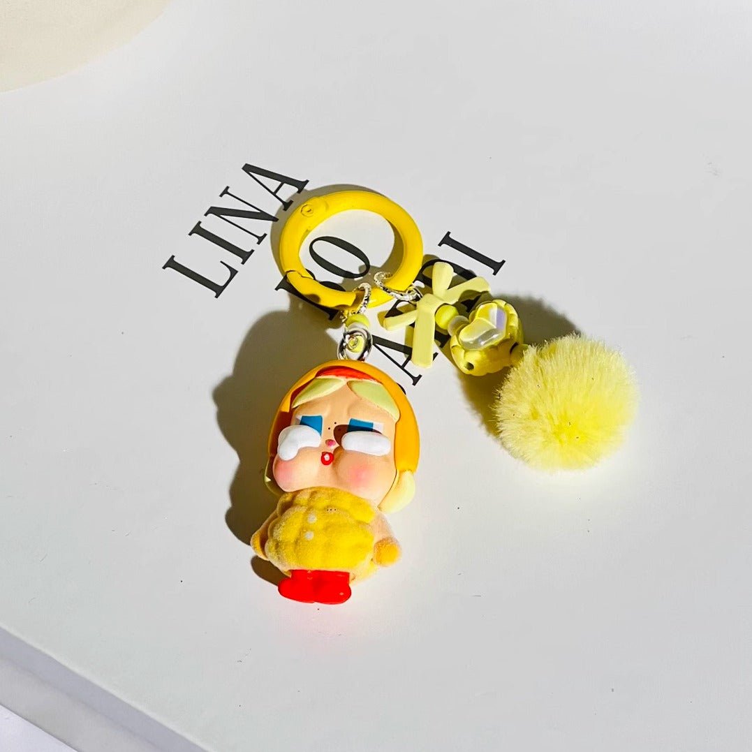 Crybaby Fan-made Keyring with fur ball - GiglBox