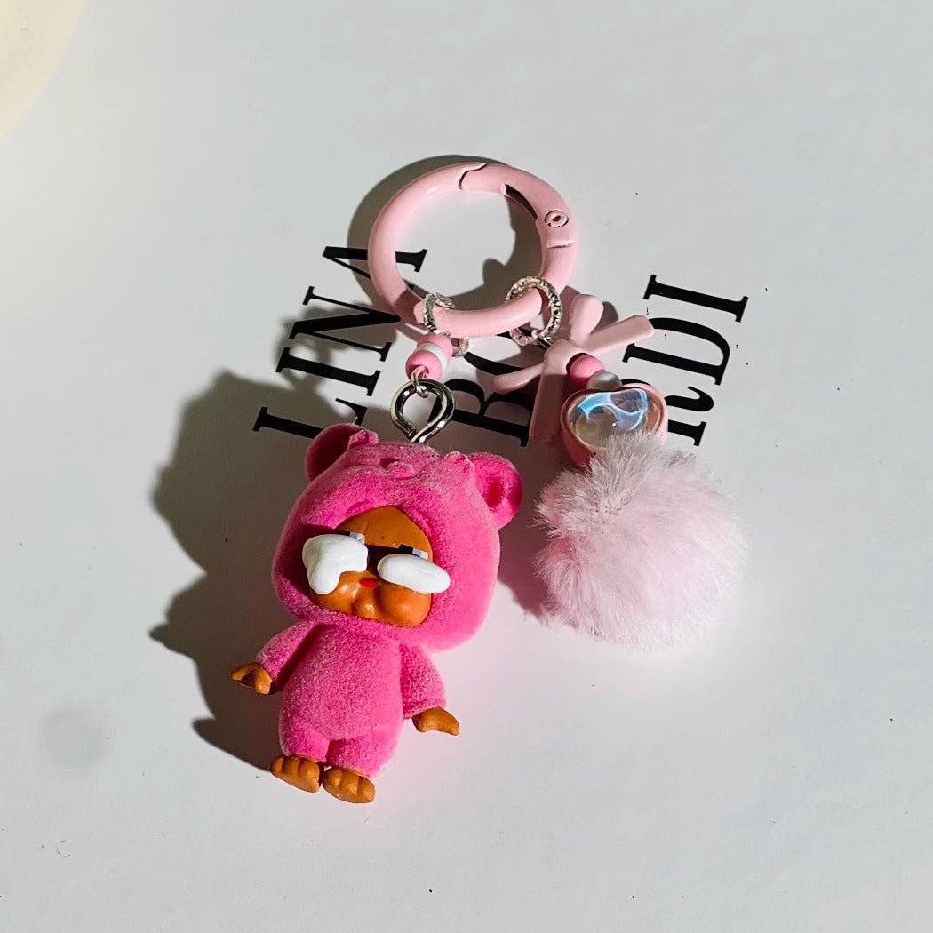 Crybaby Fan-made Keyring with fur ball - GiglBox