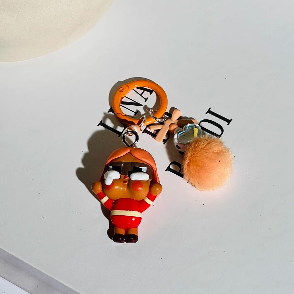 Crybaby Fan-made Keyring with fur ball - GiglBox