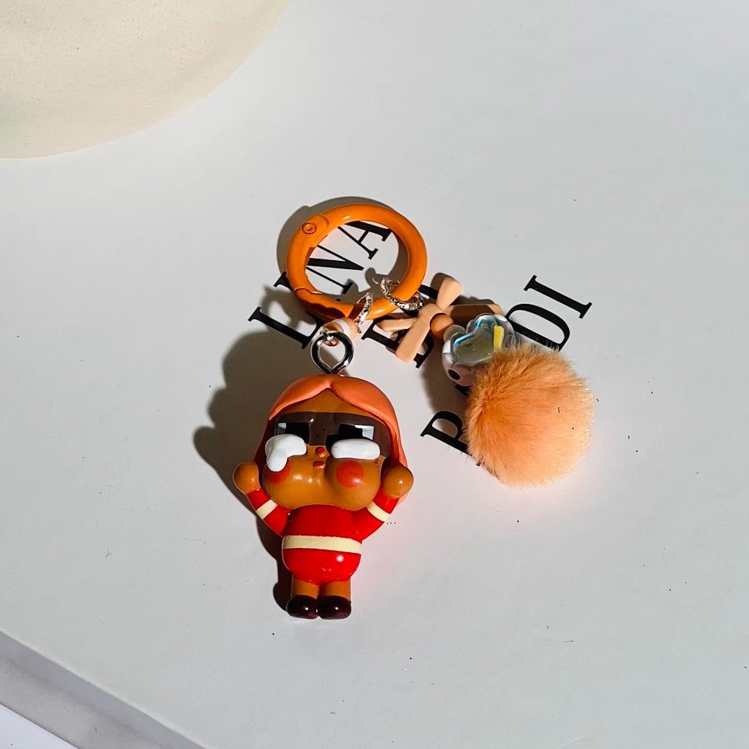 Crybaby Fan-made Keyring with fur ball - GiglBox