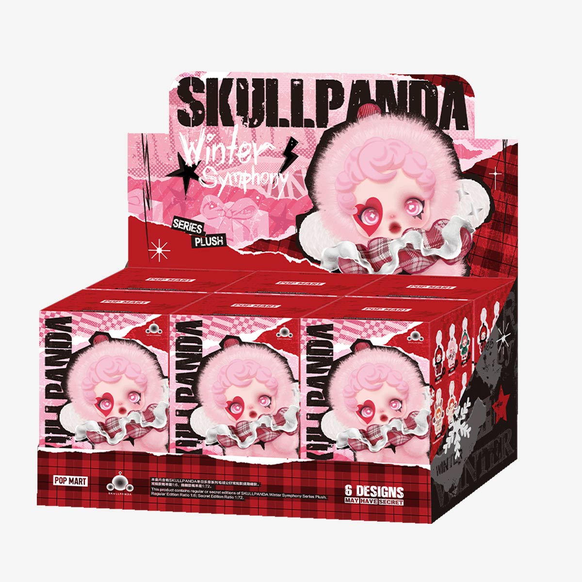 SKULLPANDA Winter Symphony Series Plush - POP MART - GiglBox