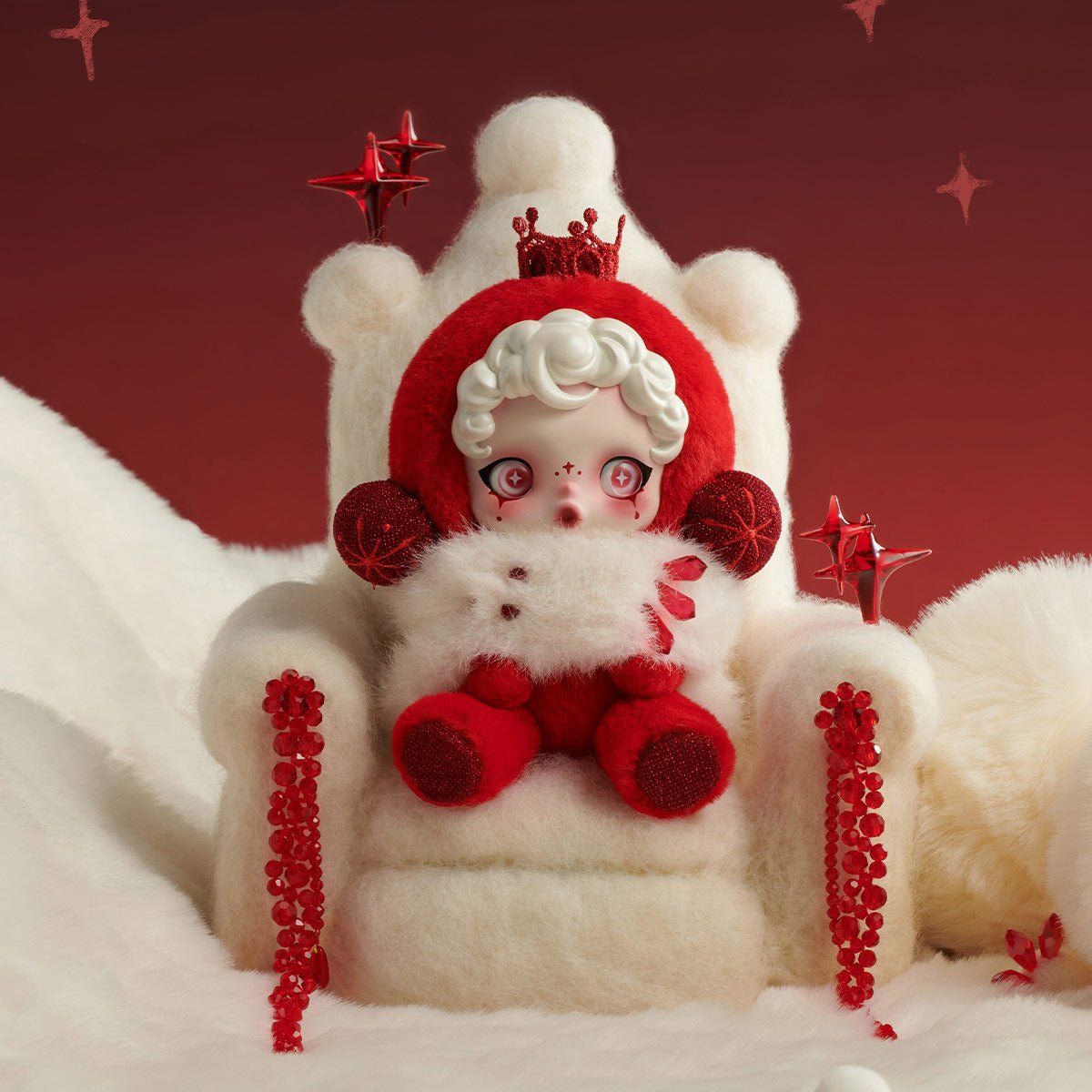 SKULLPANDA Winter Symphony Series Plush - POP MART - GiglBox