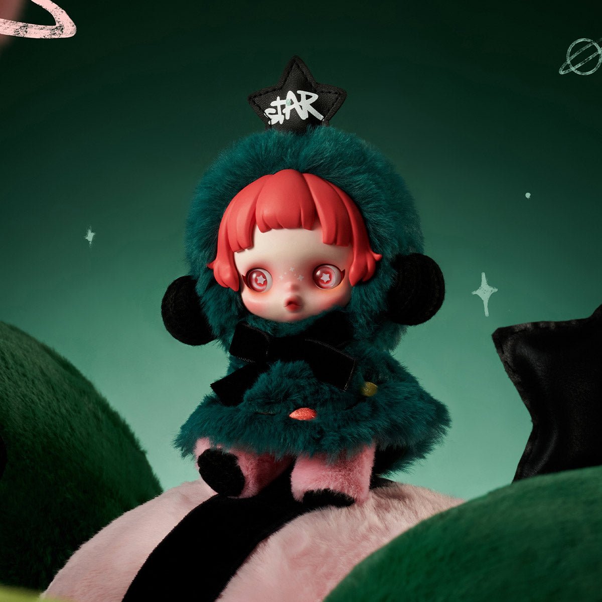 SKULLPANDA Winter Symphony Series Plush - POP MART - GiglBox