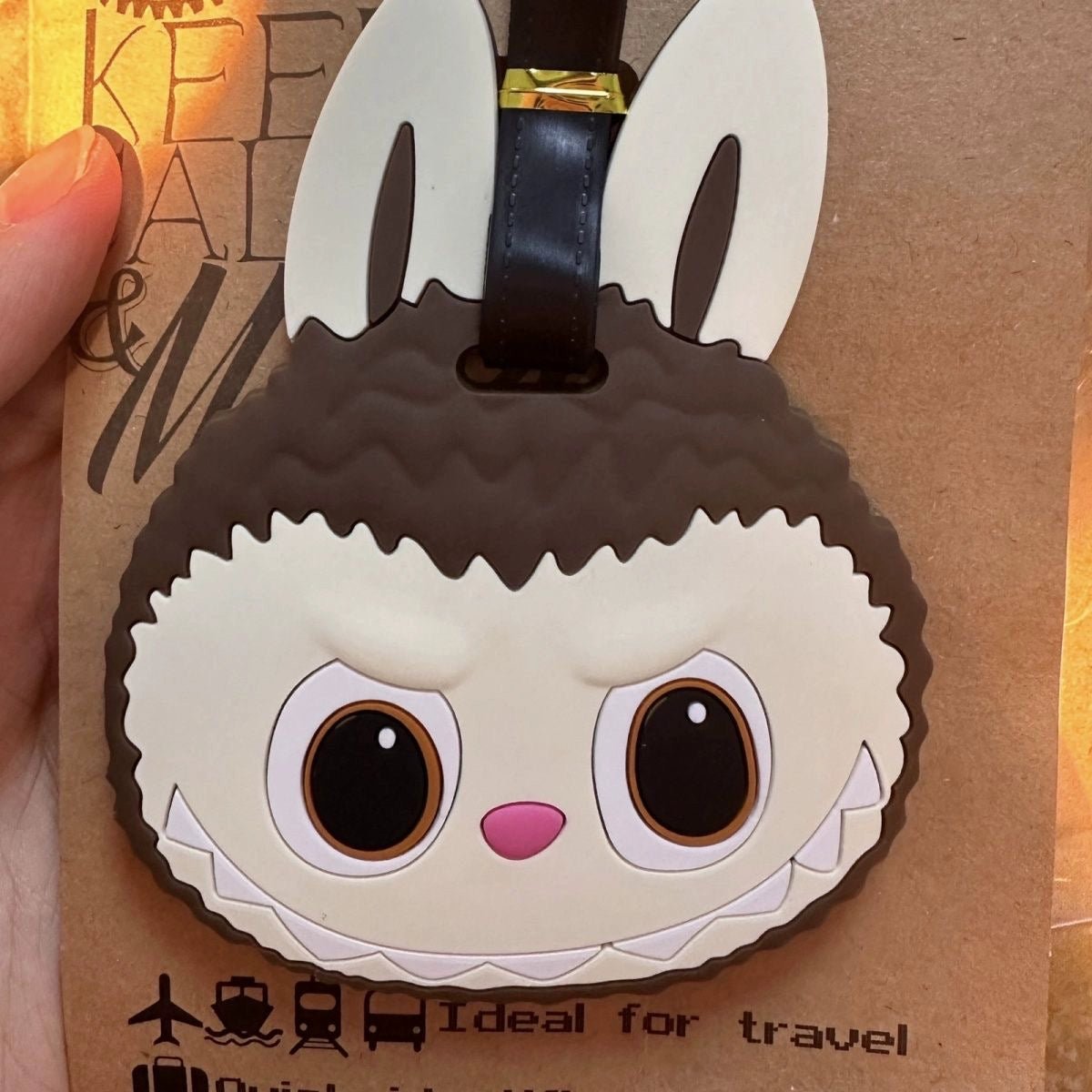 The Monster (Labubu) Anti - Lost Luggage Tag - GiglBox